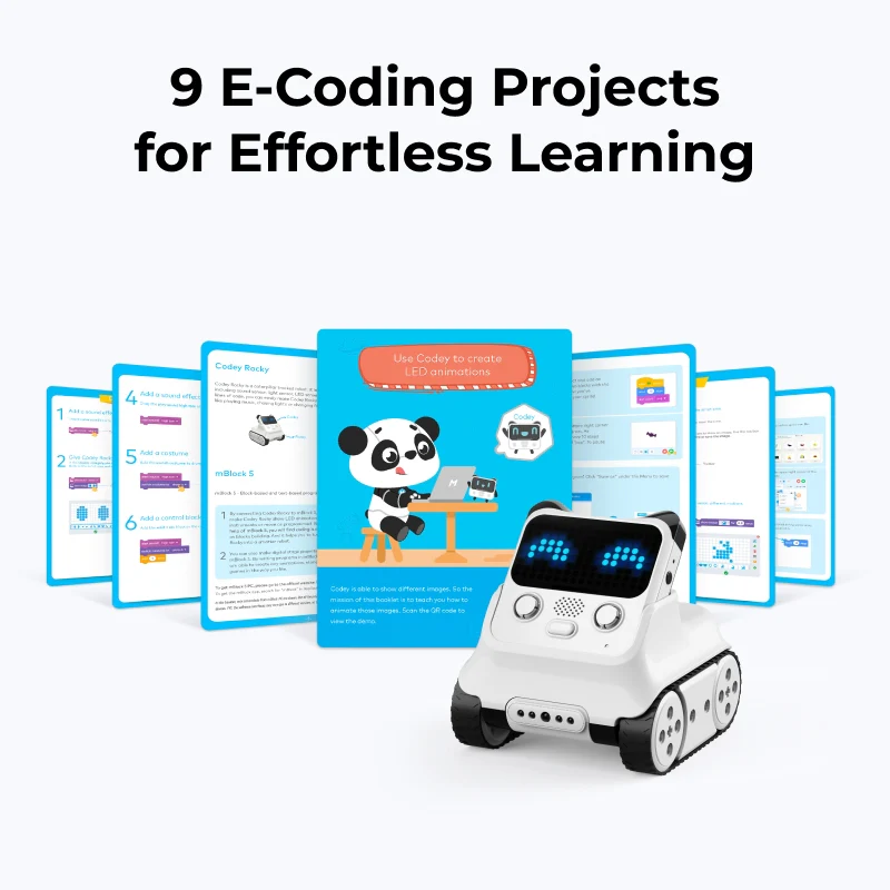 Makeblock Codey Rocky: Smart Robot Toy for Interactive Playing and Learning - Image 5