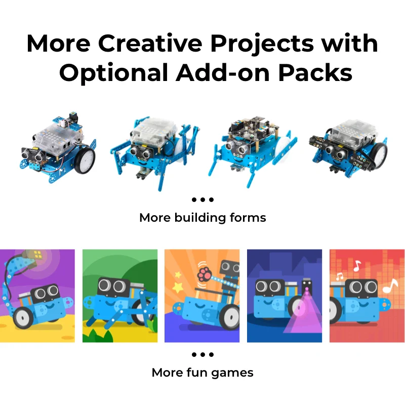 Makeblock mBot: Kid's First Robot Kit for DIY and STEM Learning - Image 10