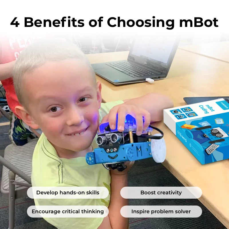 Makeblock mBot: Kid's First Robot Kit for DIY and STEM Learning - Image 12
