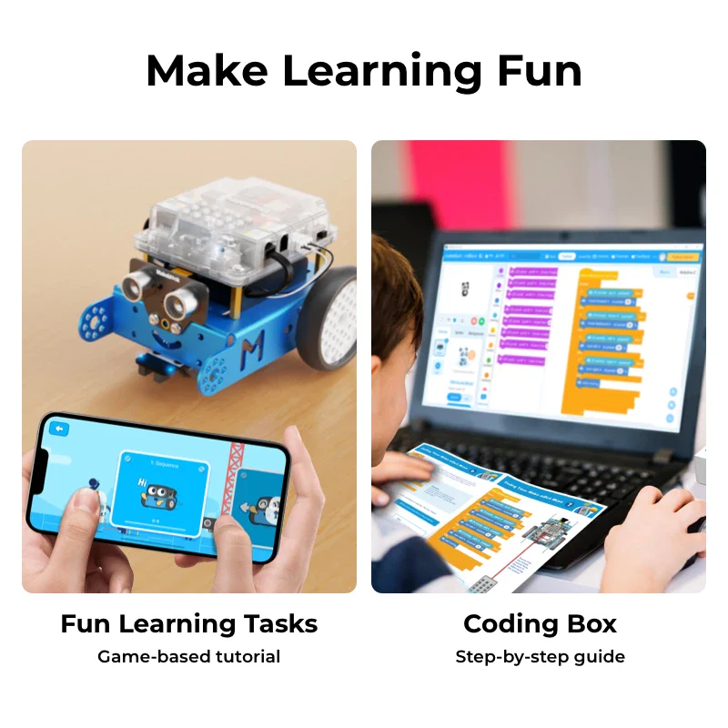 Makeblock mBot: Kid's First Robot Kit for DIY and STEM Learning - Image 3