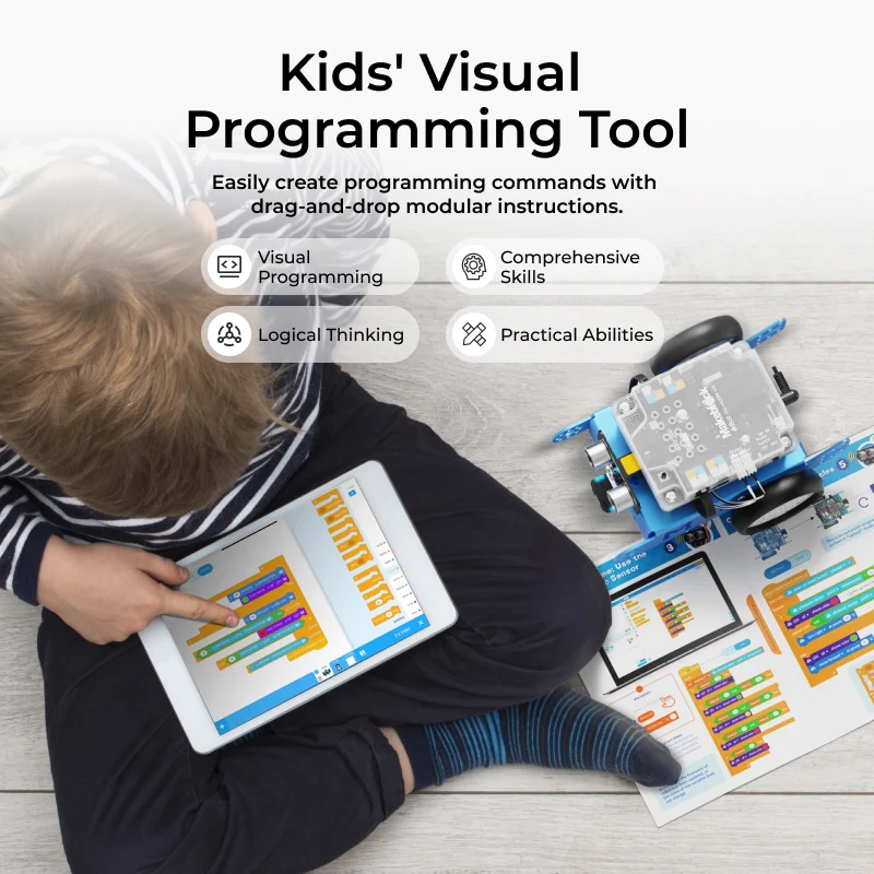 Makeblock mBot: Kid's First Robot Kit for DIY and STEM Learning - Image 5