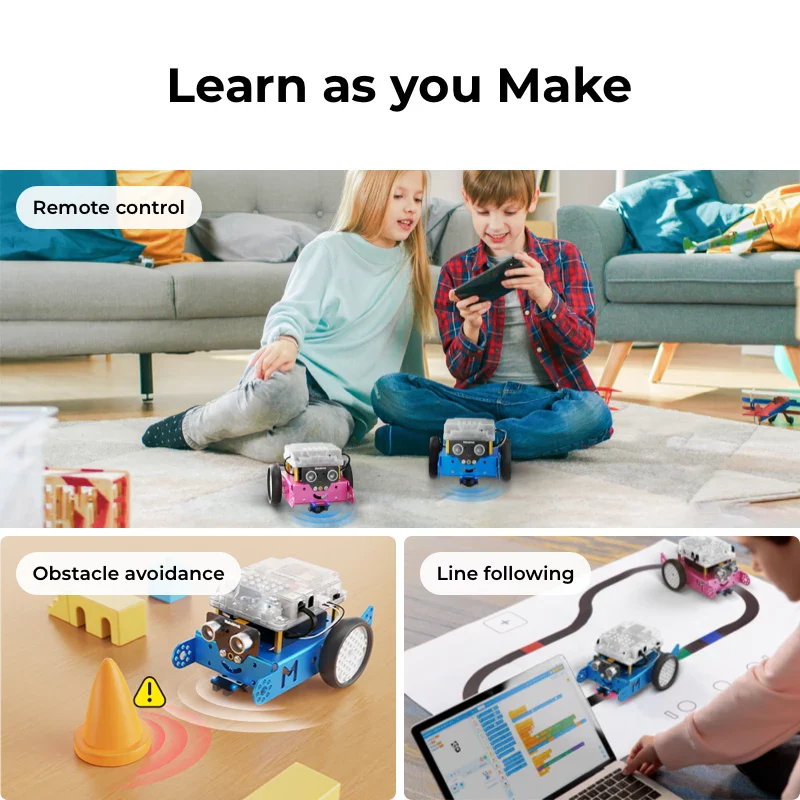 Makeblock mBot: Kid's First Robot Kit for DIY and STEM Learning - Image 7