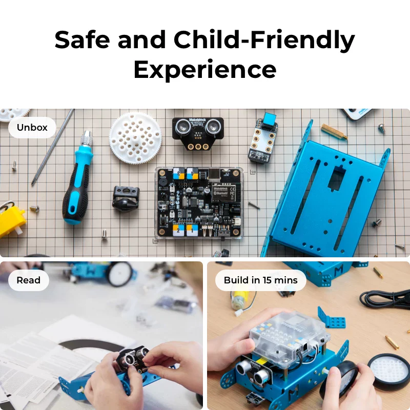 Makeblock mBot: Kid's First Robot Kit for DIY and STEM Learning - Image 8