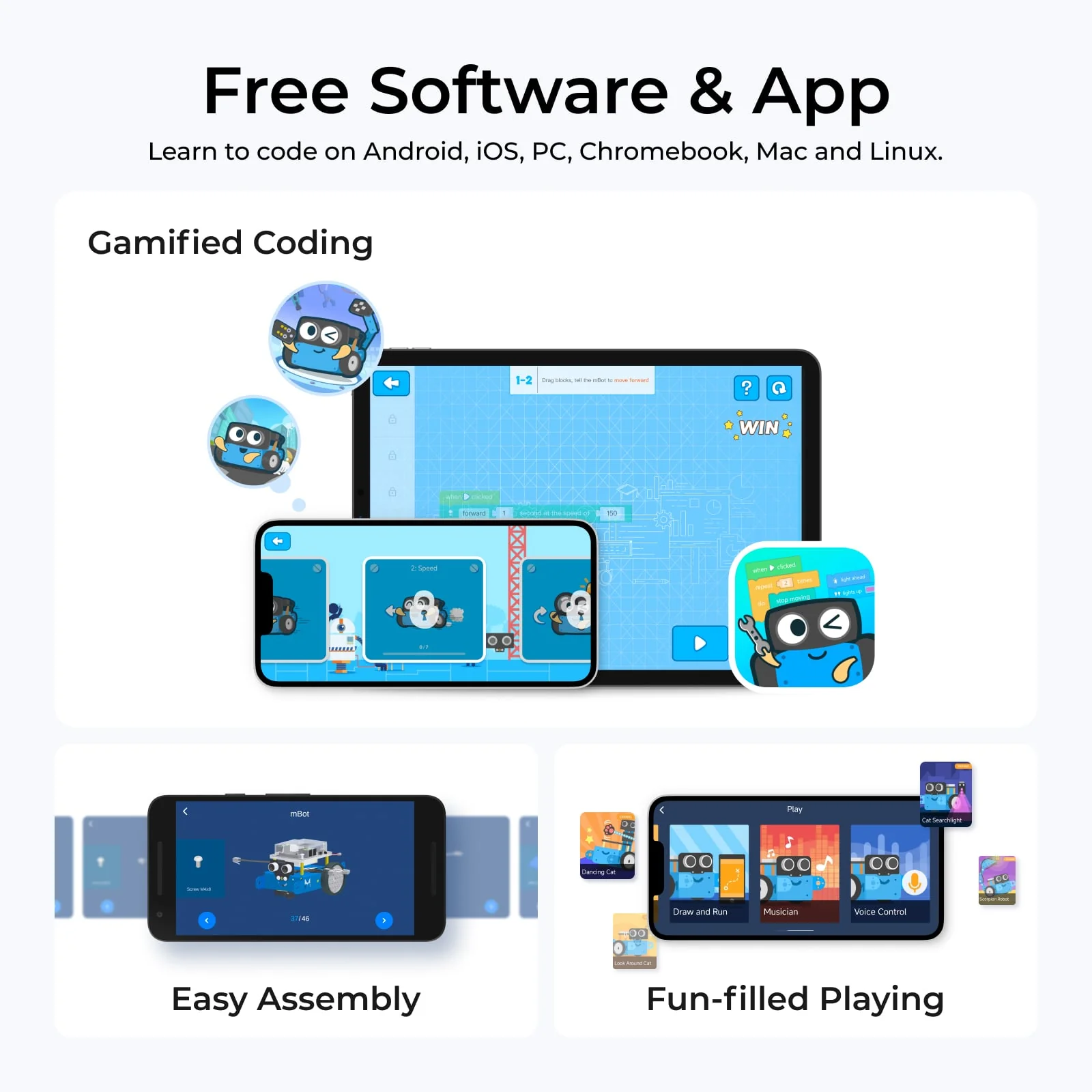 Makeblock mBot: Kid's First Robot Kit for DIY and STEM Learning - Image 4