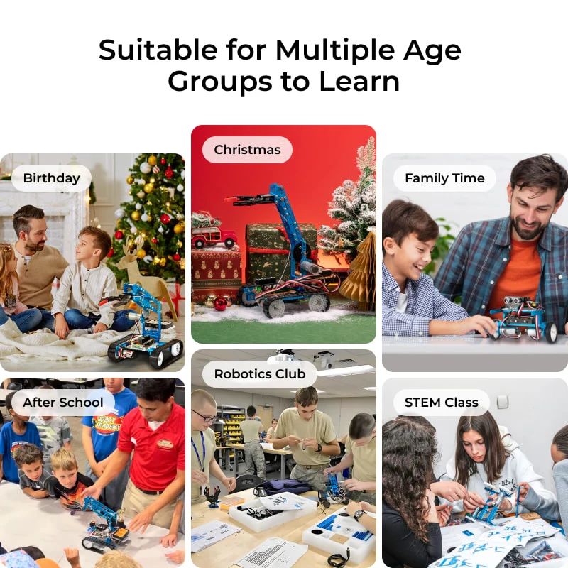 Makeblock mBot Ultimate: 10-in-1 Robot Building Kit for Students - Image 11