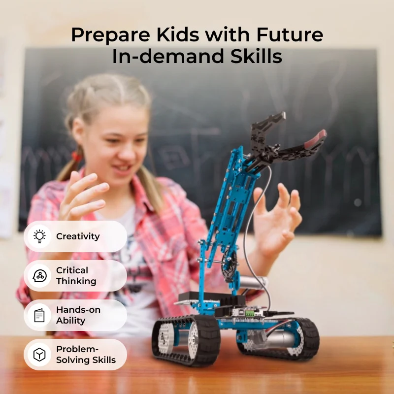 Makeblock mBot Ultimate: 10-in-1 Robot Building Kit for Students - Image 12