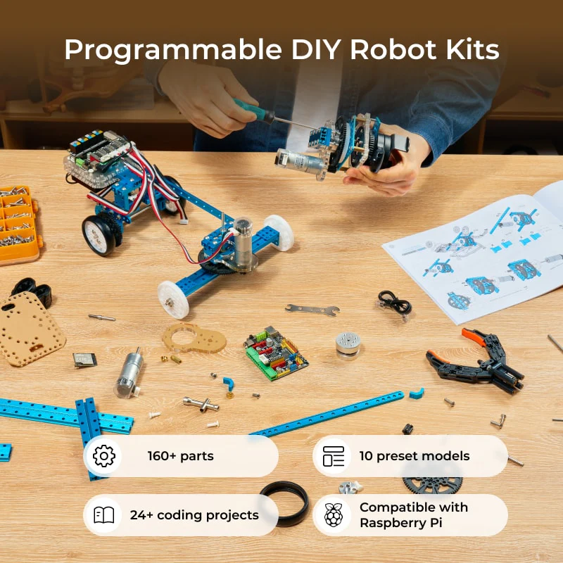 Makeblock mBot Ultimate: 10-in-1 Robot Building Kit for Students - Image 3
