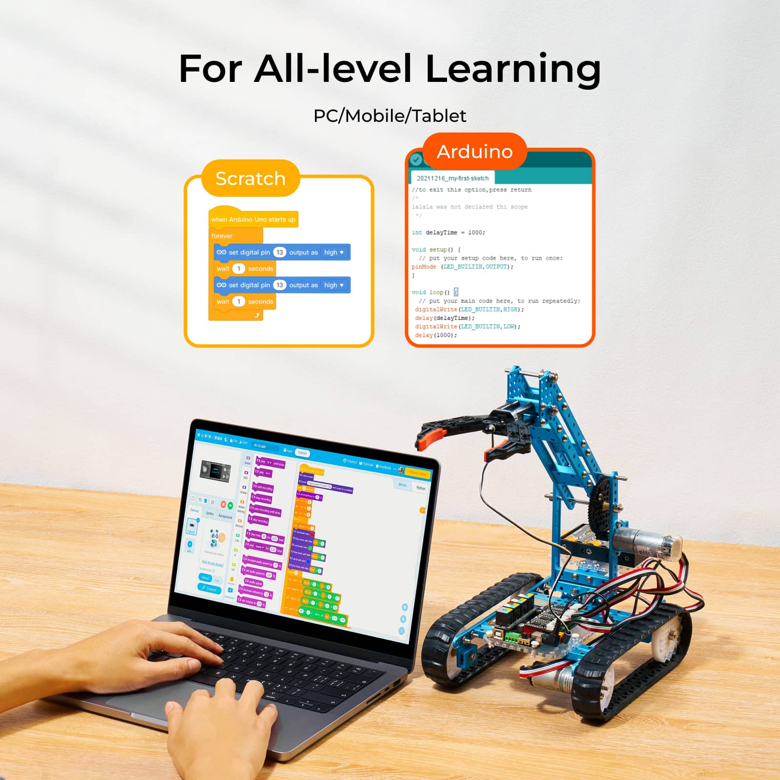 Makeblock mBot Ultimate: 10-in-1 Robot Building Kit for Students - Image 7