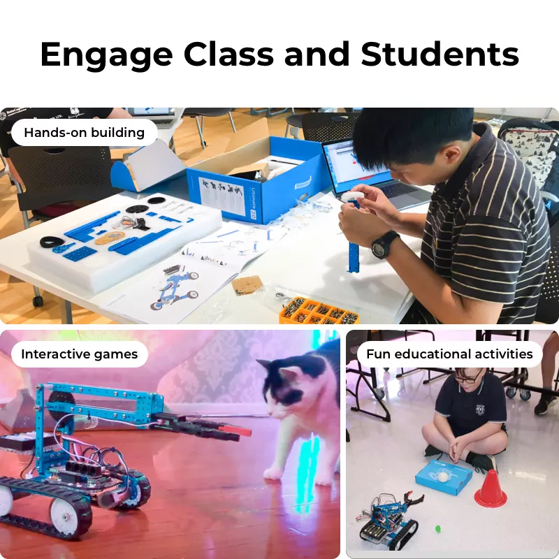 Makeblock mBot Ultimate 10-in-1 Robotics Class Pack for Schools & Groups - Image 4