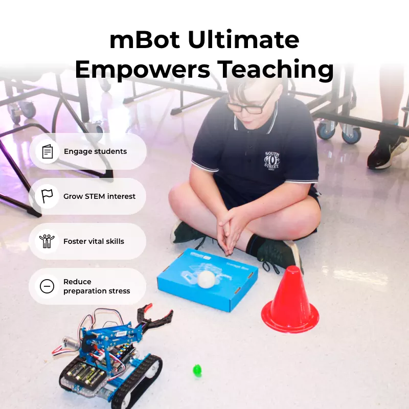 Makeblock mBot Ultimate 10-in-1 Robotics Class Pack for Schools & Groups - Image 7