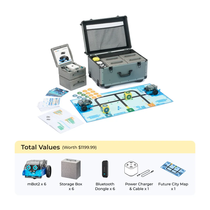 Makeblock mBot2: STEM Education Coding Robot Kit for AI Learning - Image 15