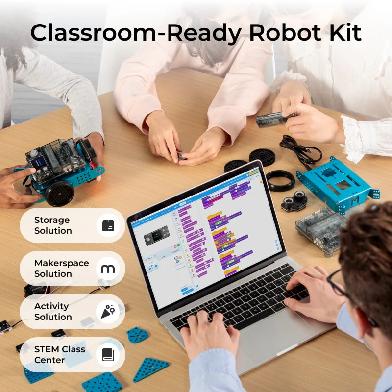 Makeblock mBot2: STEM Education Coding Robot Kit for AI Learning - Image 8