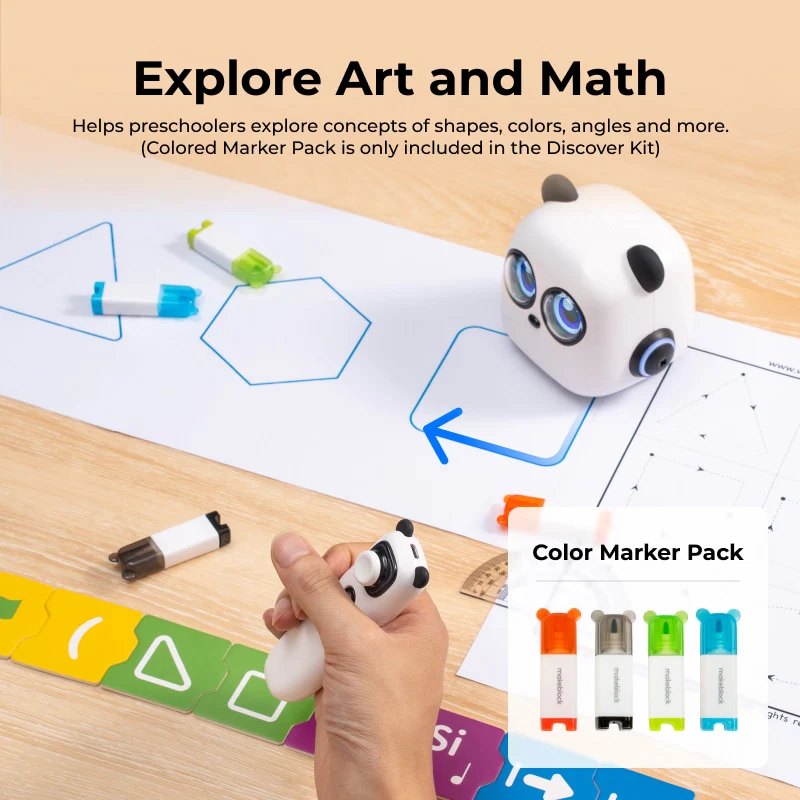 Makeblock mTiny: Smart Panda Robot for Preschoolers to Learn Coding, Music, Math, and Language. - Image 6