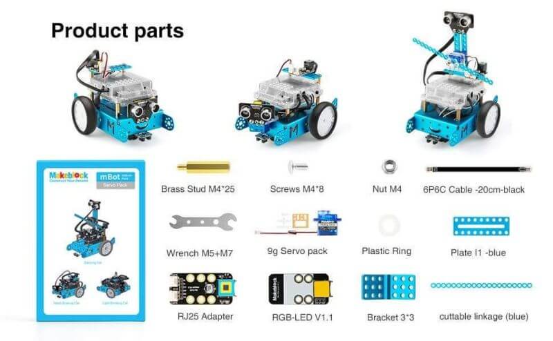 Servo Cat Robot 3-in-1 Add-on Pack for mBot - Image 7